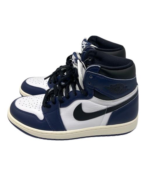 NIKE（ナイキ）NIKE (ナイキ) Nike Air Jordan 1 Retro High OG ネイビー サイズ: 27 未使用品の古着・服飾アイテム