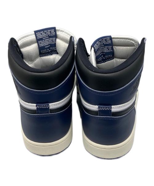 NIKE（ナイキ）NIKE (ナイキ) Nike Air Jordan 1 Retro High OG ネイビー サイズ: 27 未使用品の古着・服飾アイテム
