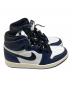 中古・古着 NIKE (ナイキ) Nike Air Jordan 1 Retro High OG ネイビー サイズ: 27 未使用品：14000円
