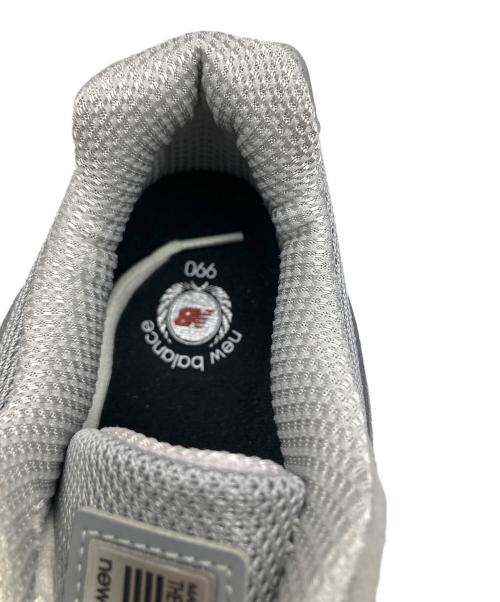 NEW BALANCE（ニューバランス）NEW BALANCE (ニューバランス) 990 スニーカー　グレー グレー サイズ:26.5 未使用品の古着・服飾アイテム