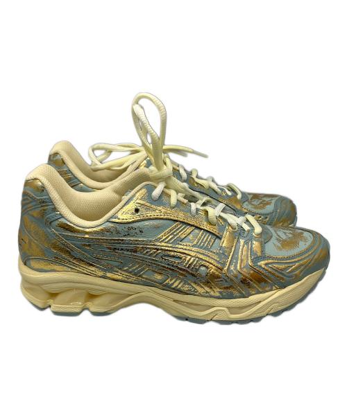 asics（アシックス）asics (アシックス) GEL-KAYANO 14 グレー×ゴールド サイズ:26.5 未使用品の古着・服飾アイテム