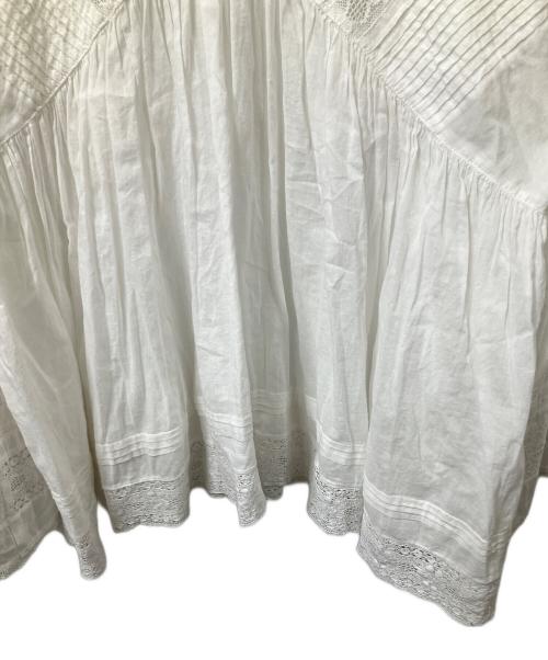 ne quittez pas（ヌキテパ）ne quittez pas (ヌキテパ) 長袖ブラウス ホワイト サイズ:不明の古着・服飾アイテム