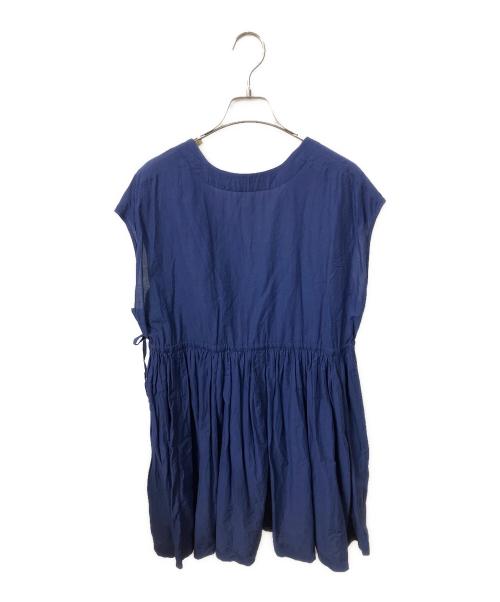 MACPHEE（マカフィー）MACPHEE (マカフィー) ノースリーブブラウス ブルー サイズ:不明の古着・服飾アイテム