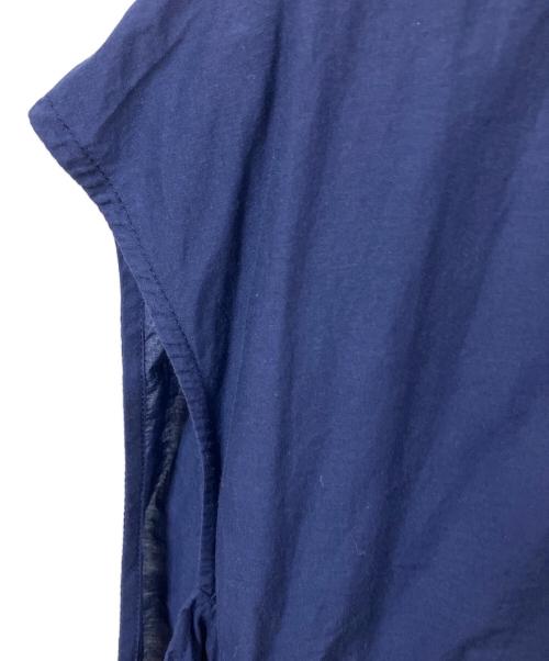 MACPHEE（マカフィー）MACPHEE (マカフィー) ノースリーブブラウス ブルー サイズ:不明の古着・服飾アイテム