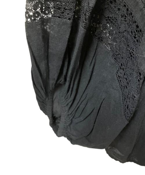 ne quittez pas（ヌキテパ）ne quittez pas (ヌキテパ) 長袖ブラウス ブラック サイズ:Freeの古着・服飾アイテム