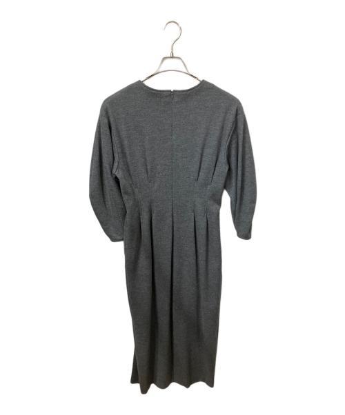VERMEIL par iena（ヴェルメイユ パー イエナ）VERMEIL par iena (ヴェルメイユ パー イエナ) 長袖ワンピース グレー サイズ:不明の古着・服飾アイテム