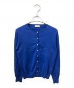 BALLSEYボールジィ）の古着「ハイゲージコットン クルーネックカーディガン」｜ブルー
