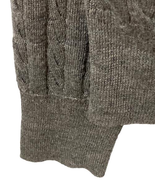 Curensology（カレンソロジー）Curensology (カレンソロジー) 薄手カーディガン グレー サイズ:Freeの古着・服飾アイテム