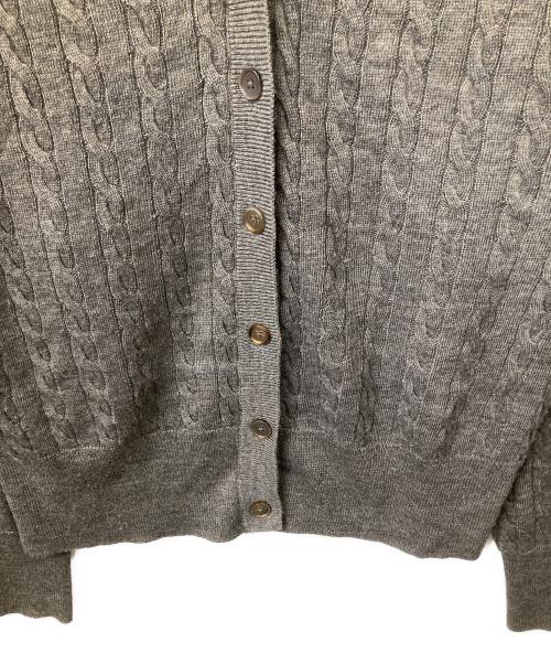 Curensology（カレンソロジー）Curensology (カレンソロジー) 薄手カーディガン グレー サイズ:Freeの古着・服飾アイテム