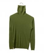 JOHN SMEDLEYジョンスメドレー）の古着「薄手ニット」｜グリーン