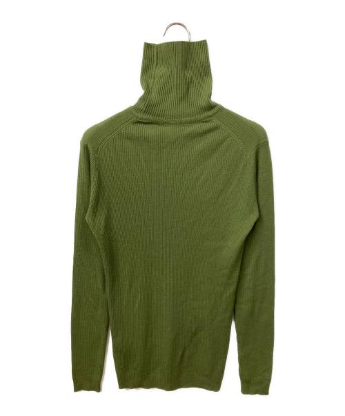 JOHN SMEDLEY（ジョンスメドレー）JOHN SMEDLEY (ジョンスメドレー) 薄手ニット グリーン サイズ:Sの古着・服飾アイテム