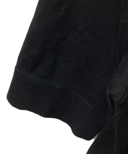 AK+1（エーケーワン）AK+1 (エーケーワン) 五分袖 ハイネックニット ブラック サイズ:36の古着・服飾アイテム