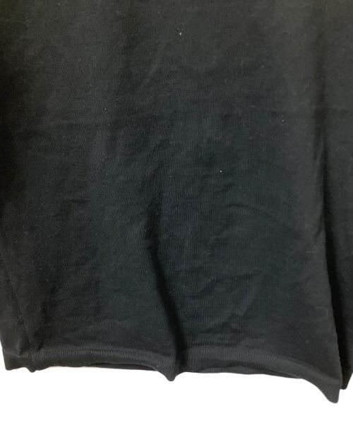 AK+1（エーケーワン）AK+1 (エーケーワン) 五分袖 ハイネックニット ブラック サイズ:36の古着・服飾アイテム