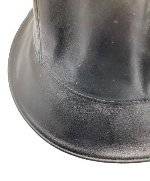 HELEN KAMINSKI（ヘレンカミンスキー）HELEN KAMINSKI (ヘレンカミンスキー) シープスキンハット ブラック サイズ:1の古着・服飾アイテム