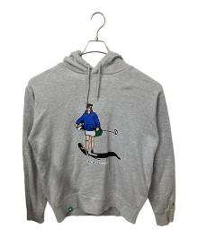 Pacific GOLF CLUB（パシフィックゴルフクラブ）の古着「SKATER SWEAT HOODIE」｜グレー