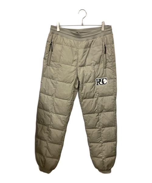 TAION（タイオン）TAION (タイオン) PGC SC TRACK DOWN PANTS サンドグレー サイズ:Mの古着・服飾アイテム