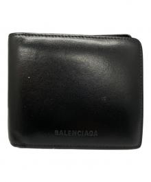 BALENCIAGA（バレンシアガ）の古着「2つ折り財布」｜ブラック