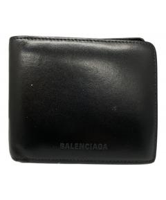 正規品 BALENCIAGA Bazar ロゴプリント 長財布 中古・古着通販】BALENCIAGA (バレンシアガ) 長財布 レッド｜ブランド