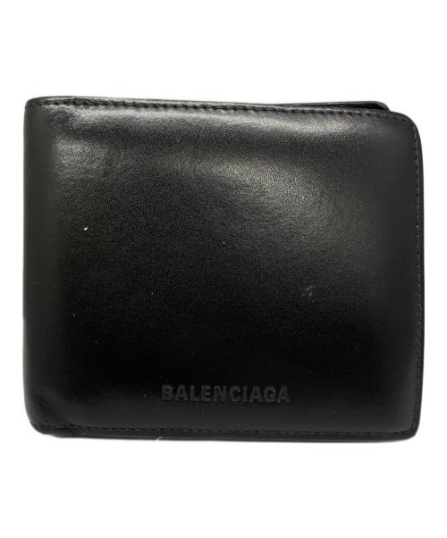 BALENCIAGA（バレンシアガ）BALENCIAGA (バレンシアガ) 2つ折り財布 ブラックの古着・服飾アイテム
