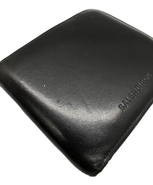 BALENCIAGA（バレンシアガ）BALENCIAGA (バレンシアガ) 2つ折り財布 ブラックの古着・服飾アイテム