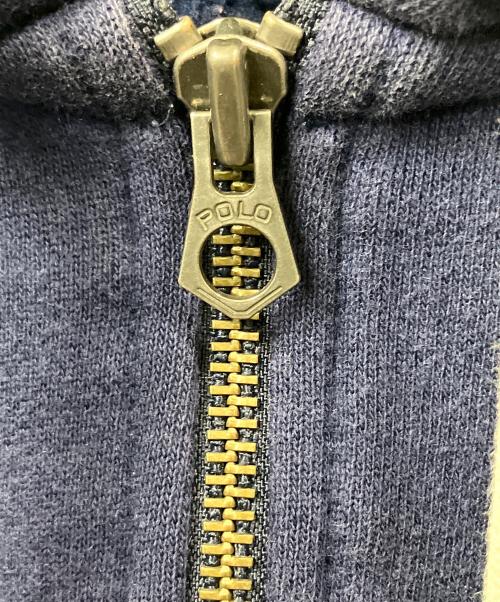 POLO RALPH LAUREN（ポロ・ラルフローレン）POLO RALPH LAUREN (ポロ・ラルフローレン) ジップパーカー ネイビー ネイビー サイズ:Mの古着・服飾アイテム