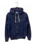 POLO RALPH LAUREN（ポロ・ラルフローレン）の古着「ジップパーカー ネイビー」｜ネイビー