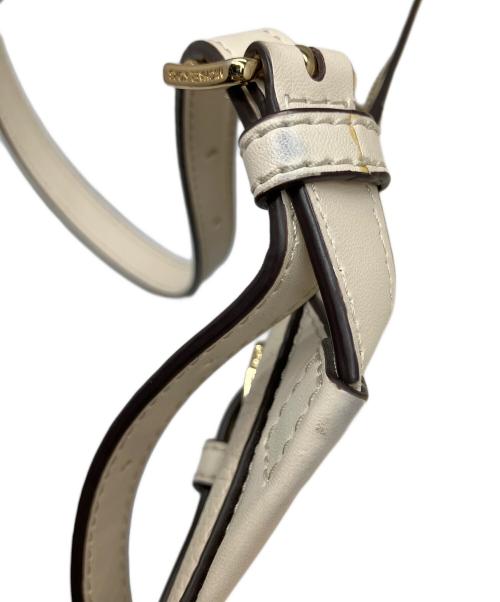 MICHAEL KORS（マイケル・コース）MICHAEL KORS (マイケル・コース) JAYCEE ジップポケット バックパック ミディアム アイボリーの古着・服飾アイテム