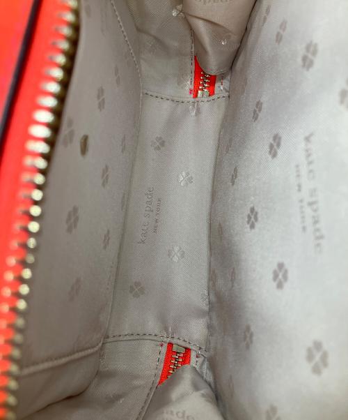 Kate Spade（ケイトスペード）Kate Spade (ケイトスペード) 2WAYバッグ レッド×ブルーの古着・服飾アイテム
