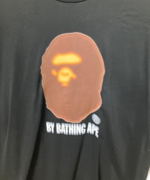 A BATHING APE（アベイシングエイプ）A BATHING APE (ア ベイシング エイプ) BLUR RELAXED FIT TEE ブラック サイズ:Ｌの古着・服飾アイテム