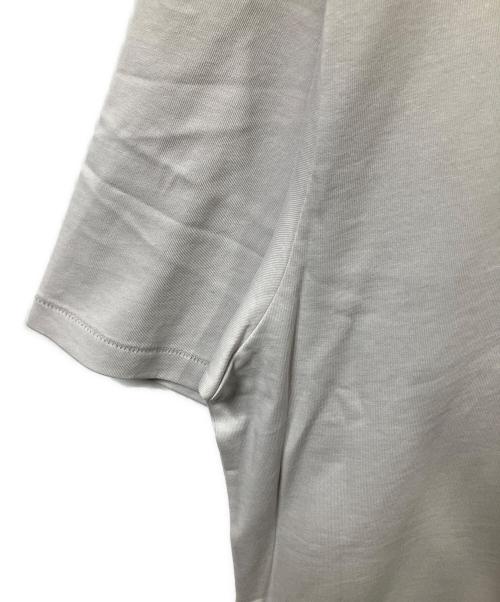 A BATHING APE（アベイシングエイプ）A BATHING APE (ア ベイシング エイプ) CAMO COLLEGE TEE グレー サイズ:2XLの古着・服飾アイテム