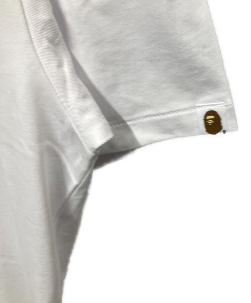 A BATHING APE（アベイシングエイプ）A BATHING APE (ア ベイシング エイプ) MAP CAMO BY BATHING APE RELAXED FIT TEE ホワイト サイズ:Lの古着・服飾アイテム