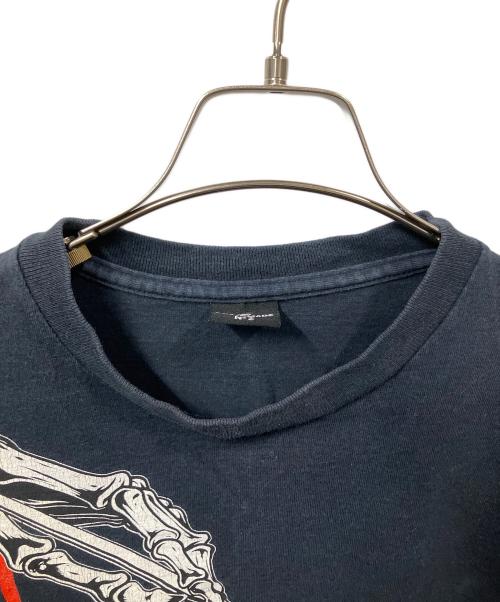 CUSTOMADE（カスタメイド）CUSTOMADE (カスタメイド) stussy (ステューシー) プリント半袖カットソー ブラック ブラック サイズ:Freeの古着・服飾アイテム