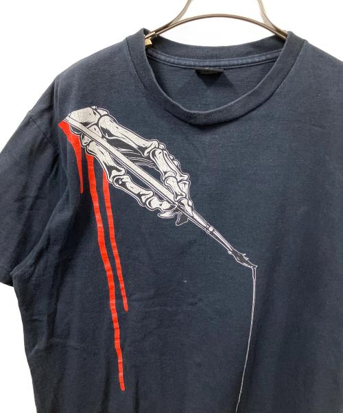 CUSTOMADE（カスタメイド）CUSTOMADE (カスタメイド) stussy (ステューシー) プリント半袖カットソー ブラック ブラック サイズ:Freeの古着・服飾アイテム