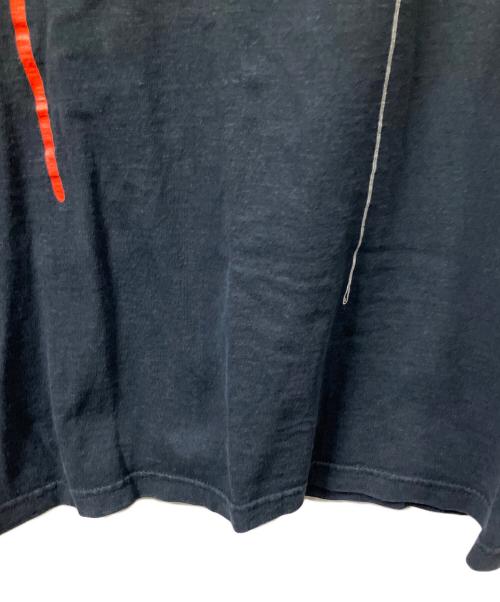 CUSTOMADE（カスタメイド）CUSTOMADE (カスタメイド) stussy (ステューシー) プリント半袖カットソー ブラック ブラック サイズ:Freeの古着・服飾アイテム