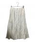 FRAMeWORK (フレームワーク) ヘビーリネンスカート ホワイト サイズ:36：5000円