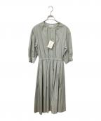IENAイエナ）の古着「長袖ワンピース グレー」｜グレー