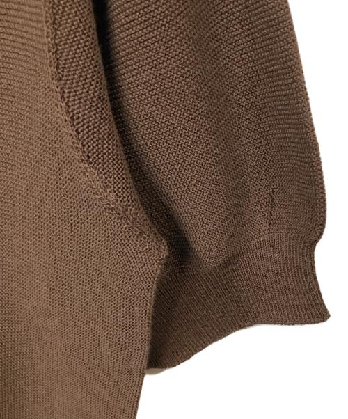 ANAYI（アナイ）ANAYI (アナイ) 薄手ニット ブラウン ブラウン サイズ:Ｍの古着・服飾アイテム