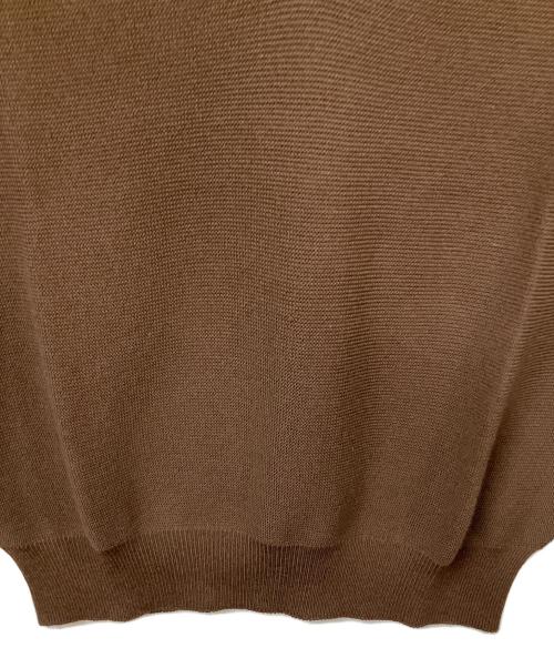 ANAYI（アナイ）ANAYI (アナイ) 薄手ニット ブラウン ブラウン サイズ:Ｍの古着・服飾アイテム