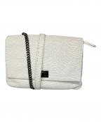 GIANNI CHIARINIジャンニ キアリーニ）の古着「ショルダーバッグ　ホワイト」｜ホワイト