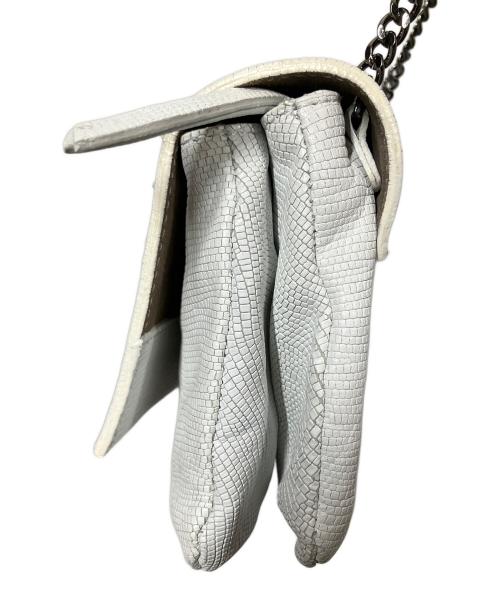 GIANNI CHIARINI（ジャンニ キアリーニ）GIANNI CHIARINI (ジャンニ キアリーニ) ショルダーバッグ　ホワイト ホワイトの古着・服飾アイテム