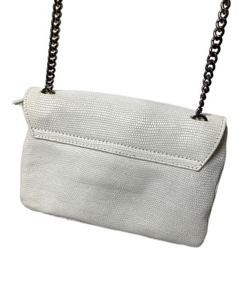 GIANNI CHIARINI（ジャンニ キアリーニ）GIANNI CHIARINI (ジャンニ キアリーニ) ショルダーバッグ　ホワイト ホワイトの古着・服飾アイテム