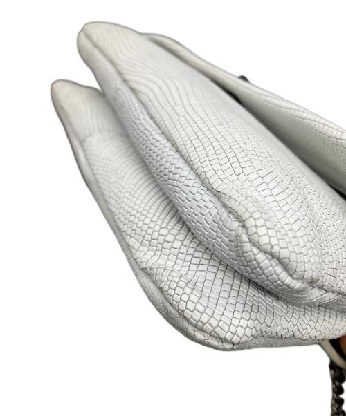 GIANNI CHIARINI（ジャンニ キアリーニ）GIANNI CHIARINI (ジャンニ キアリーニ) ショルダーバッグ　ホワイト ホワイトの古着・服飾アイテム