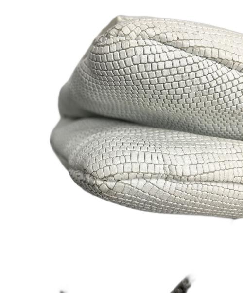 GIANNI CHIARINI（ジャンニ キアリーニ）GIANNI CHIARINI (ジャンニ キアリーニ) ショルダーバッグ　ホワイト ホワイトの古着・服飾アイテム