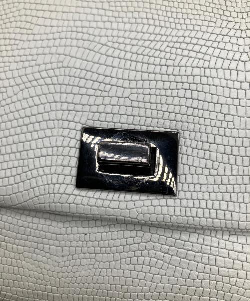 GIANNI CHIARINI（ジャンニ キアリーニ）GIANNI CHIARINI (ジャンニ キアリーニ) ショルダーバッグ　ホワイト ホワイトの古着・服飾アイテム