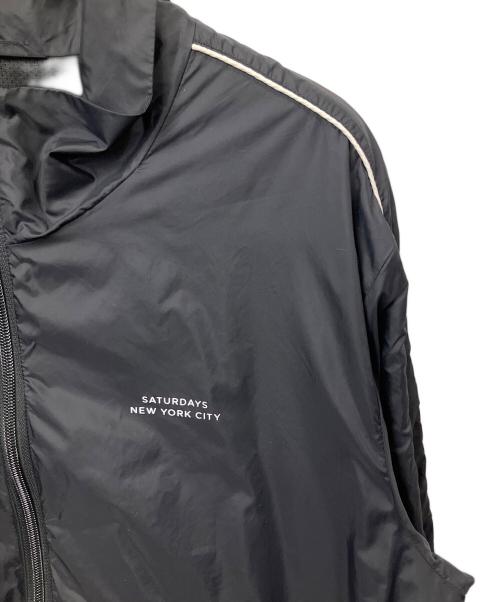 Saturdays NYC（サタデーズ ニューヨーク）Saturdays NYC (サタデーズ ニューヨーク) ナイロンジャケット ブラック ブラック サイズ:Mの古着・服飾アイテム