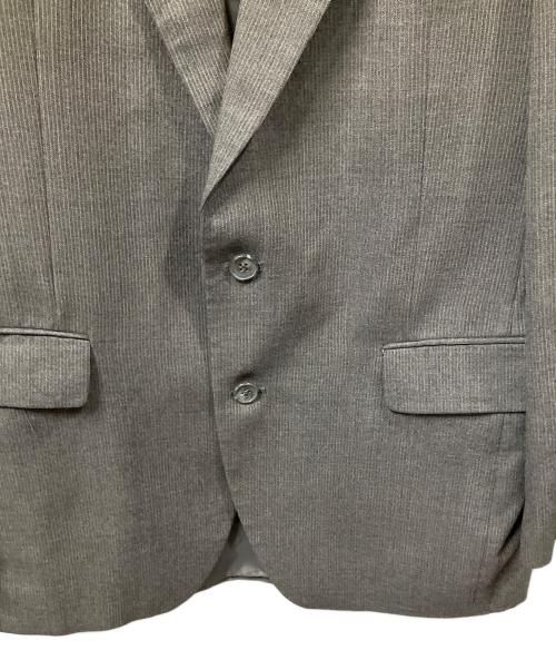 Yves Saint Laurent（イヴサンローラン）Yves Saint Laurent (イヴサンローラン) ピュアニューウールテーラードジャケット グレー グレー サイズ:Mの古着・服飾アイテム