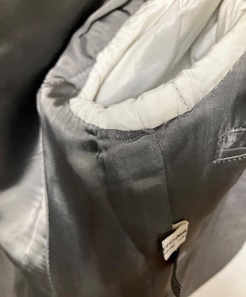 Yves Saint Laurent（イヴサンローラン）Yves Saint Laurent (イヴサンローラン) ピュアニューウールテーラードジャケット グレー グレー サイズ:Mの古着・服飾アイテム