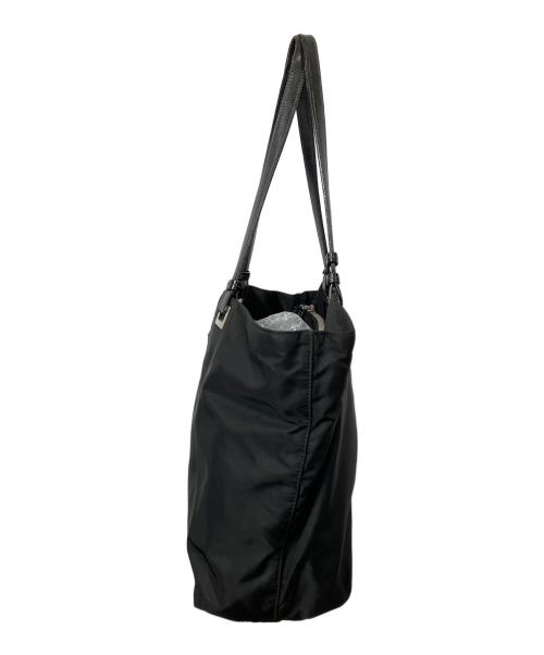 PRADA（プラダ）PRADA (プラダ) ナイロントートバッグ ブラック ブラックの古着・服飾アイテム
