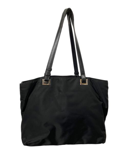 PRADA（プラダ）PRADA (プラダ) ナイロントートバッグ ブラック ブラックの古着・服飾アイテム