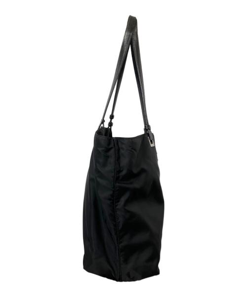 PRADA（プラダ）PRADA (プラダ) ナイロントートバッグ ブラック ブラックの古着・服飾アイテム
